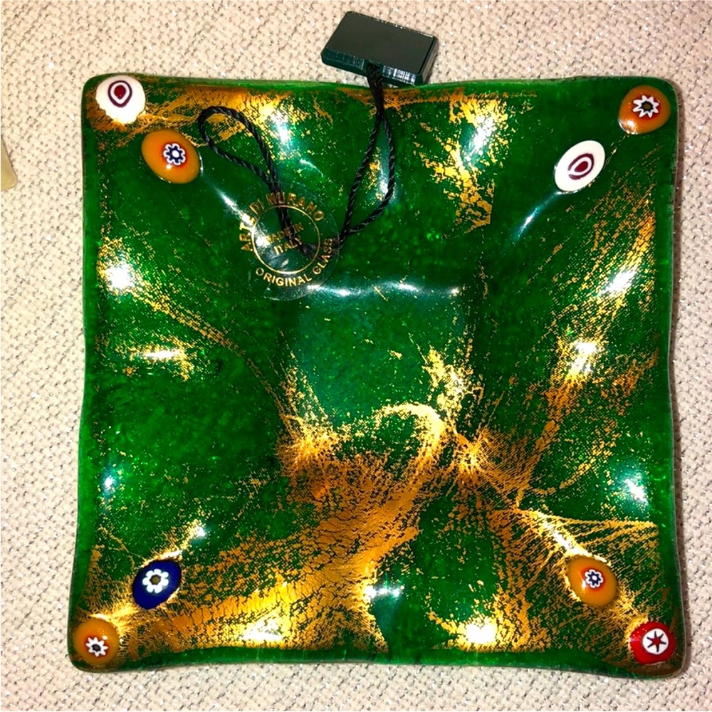 Arte di Murano Glass Dish NEW in box